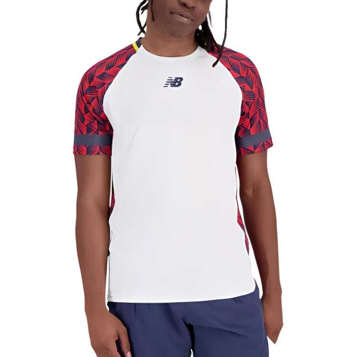 New Balance New Balance T Shirt Men's Red White