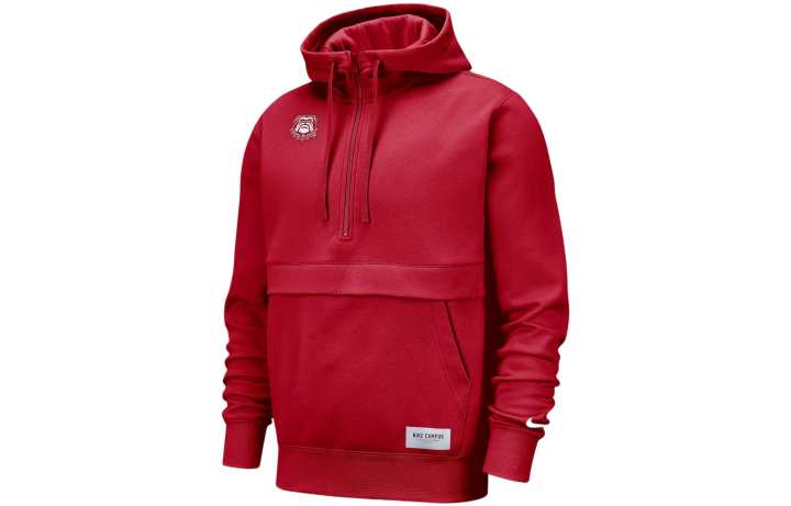 Nike Nike Sweatshirts Men's Red Hooded Moderate Regular