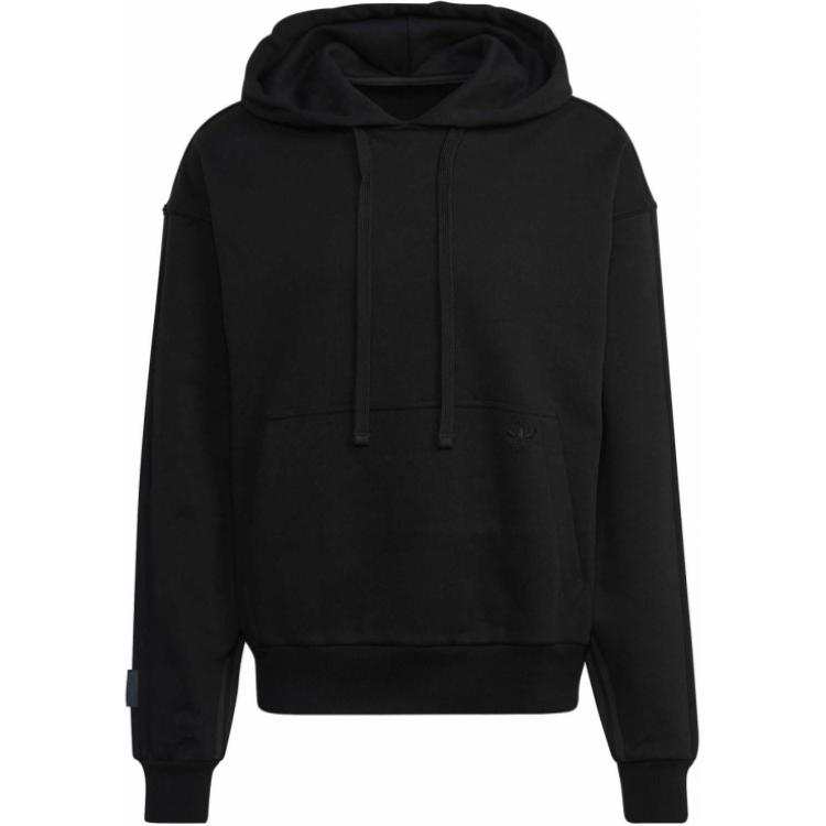 Adidas Originals Sweatshirts Men's Black Hooded Moderate Regular
