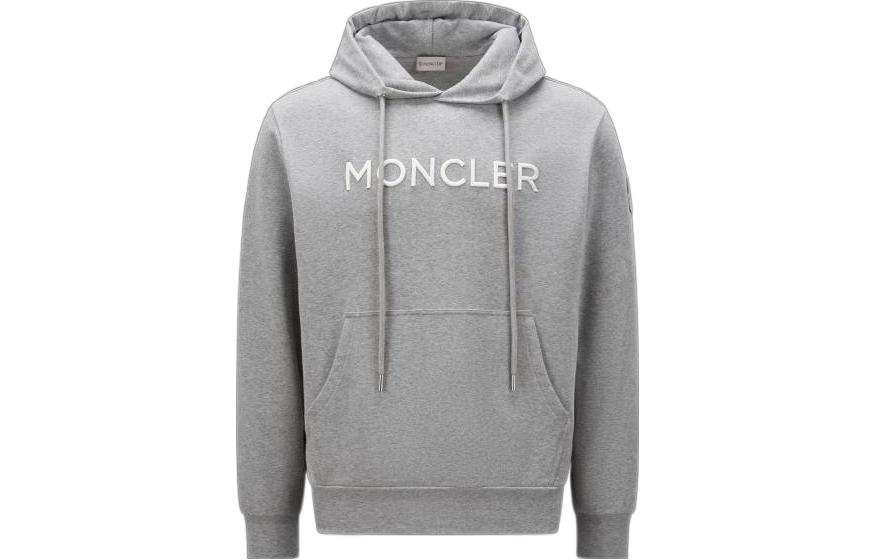 Moncler Moncler logo-print drawstring hoodie