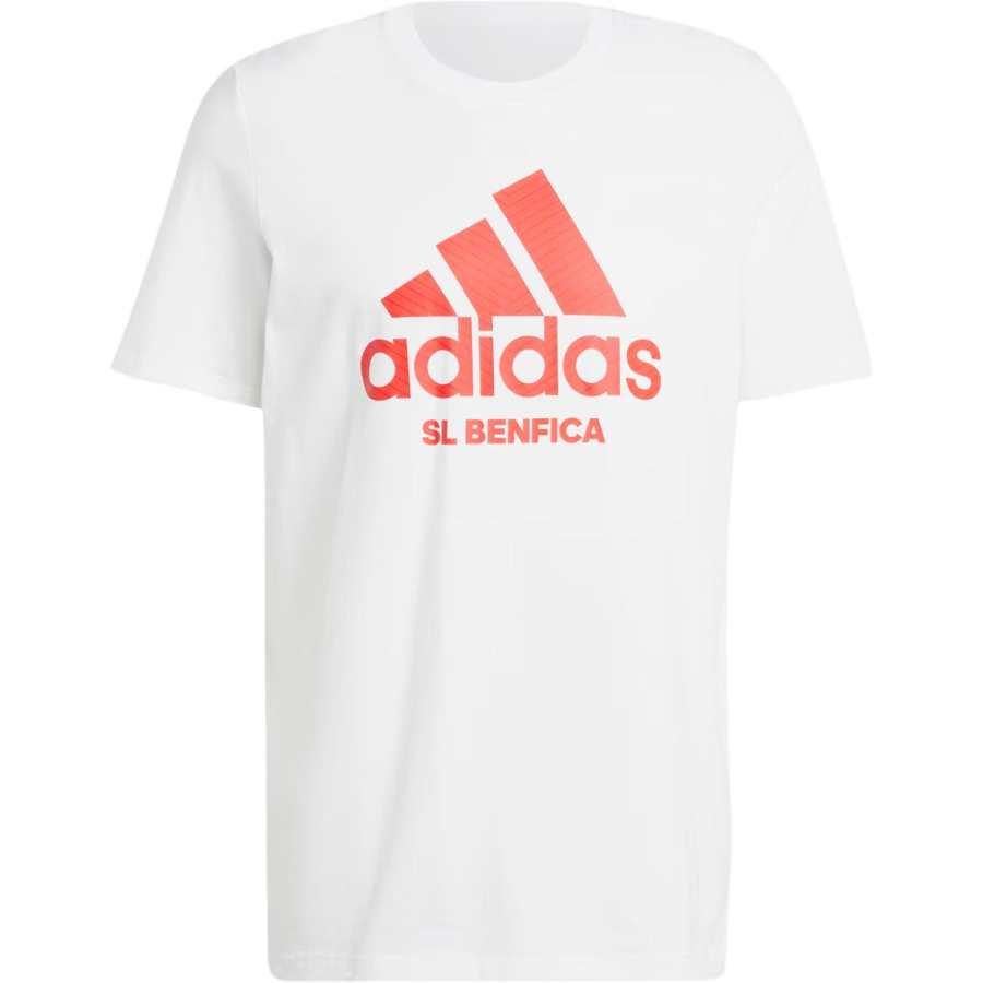 Adidas Adidas Benfica Seasonal Graphic T Shirt Men's White