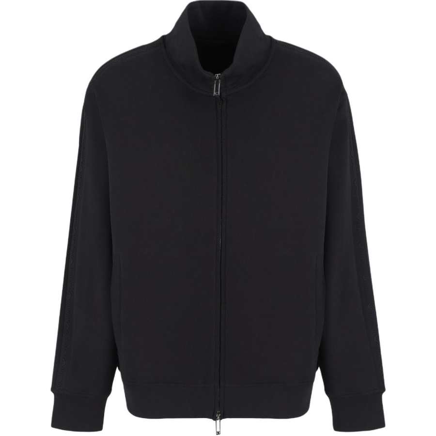 EMPORIO ARMANI High Neck Zipped Sweatshirt