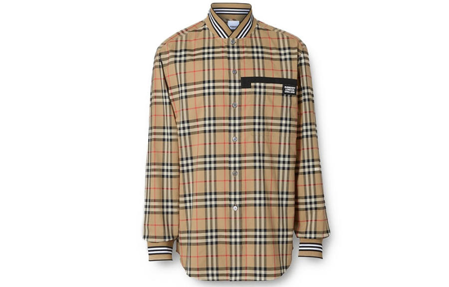 Burberry Shirt Men's Archive Beige