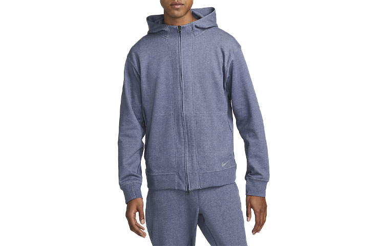 Nike Nike Dri Fit Sweatshirts Men's Blue Hooded Non Detachable Moderate Other