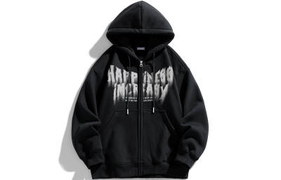 Imcrasy Sweatshirts Unisex Hooded Moderate Cardigan