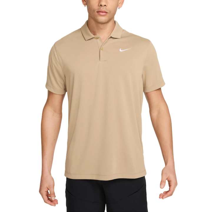 Nike Nike CourtDri Fit T Shirt Men's Apricot Tea Brown