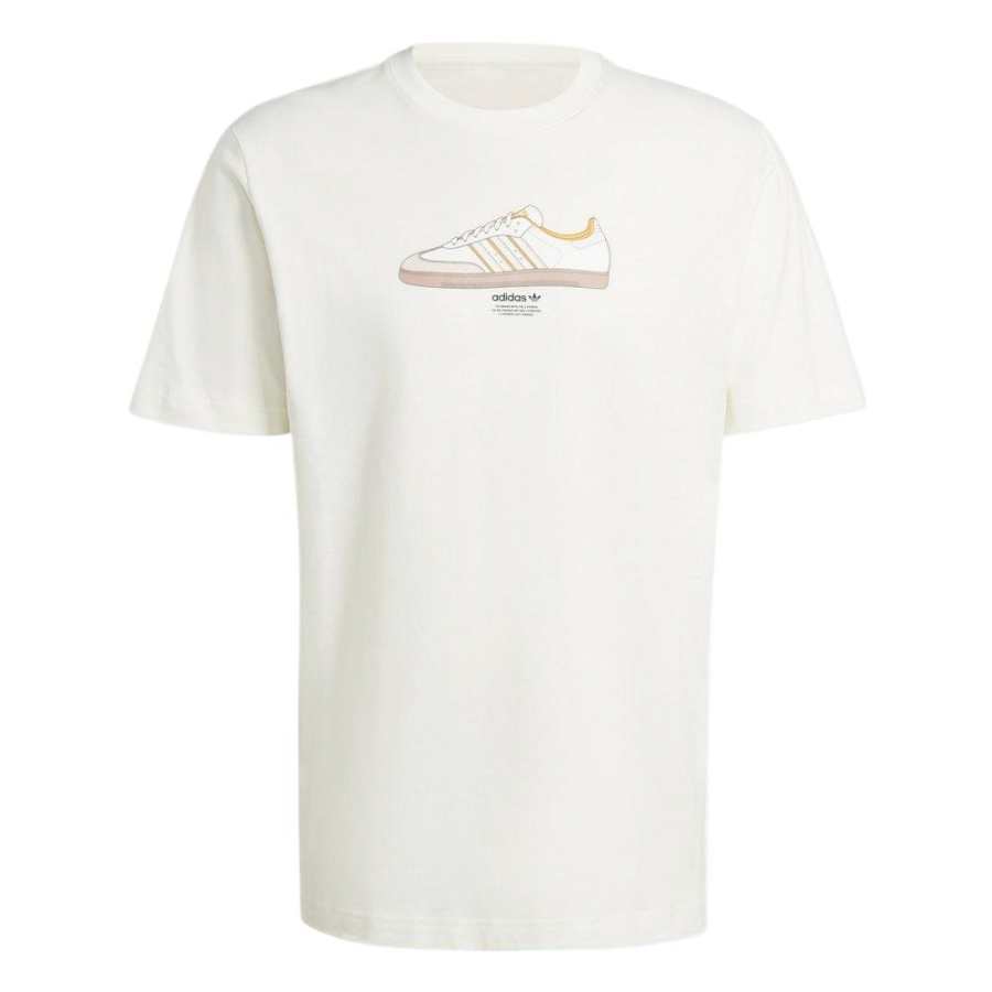 Adidas Originals Clothing TS SPORT 3 T Shirt Men's Beige