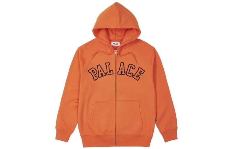 PALACE Outline Arch Zip Hood
