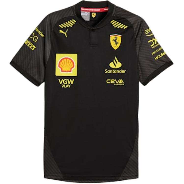 PUMA Scuderia FerrariTEAM Monza Forever Better DryCELL T Shirt Men's Black