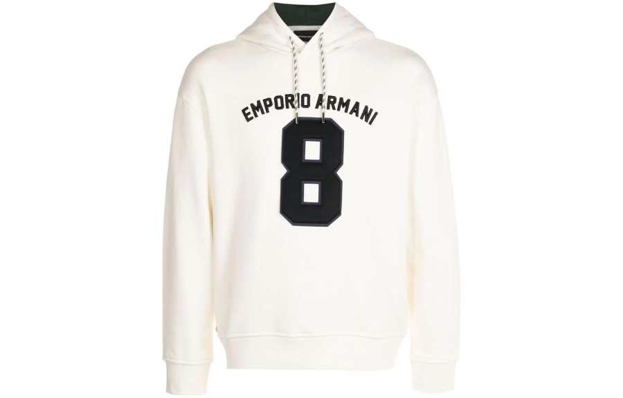 EMPORIO ARMANI SS23 Sweatshirt Men's White