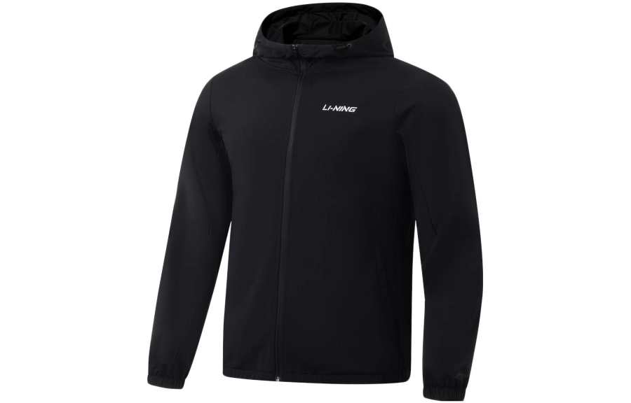 Li-Ning Li Ning Fitness Series Sweatshirts Men's Black Hooded Moderate Regular