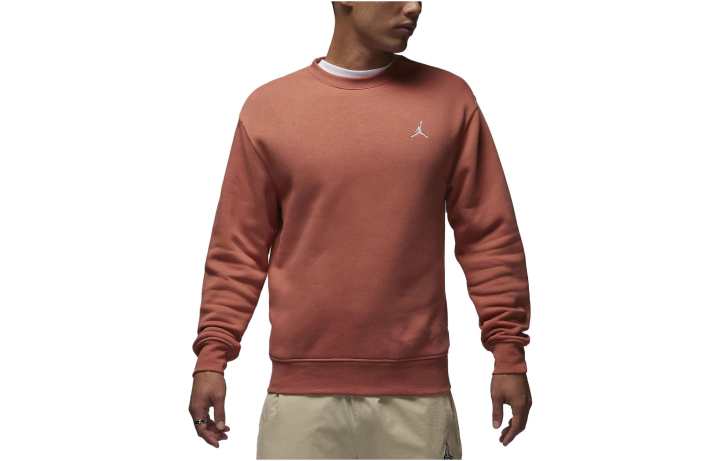 Jordan Jordan Sweatshirts Men's Orange Crew Neck Moderate Regular