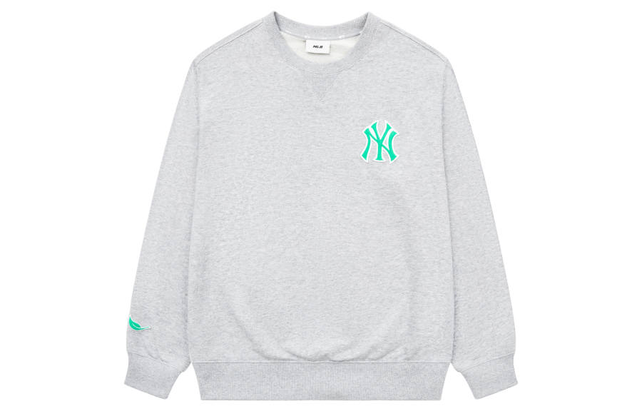 MLB MLB Sweatshirts Unisex Gray Crew Neck Moderate Regular