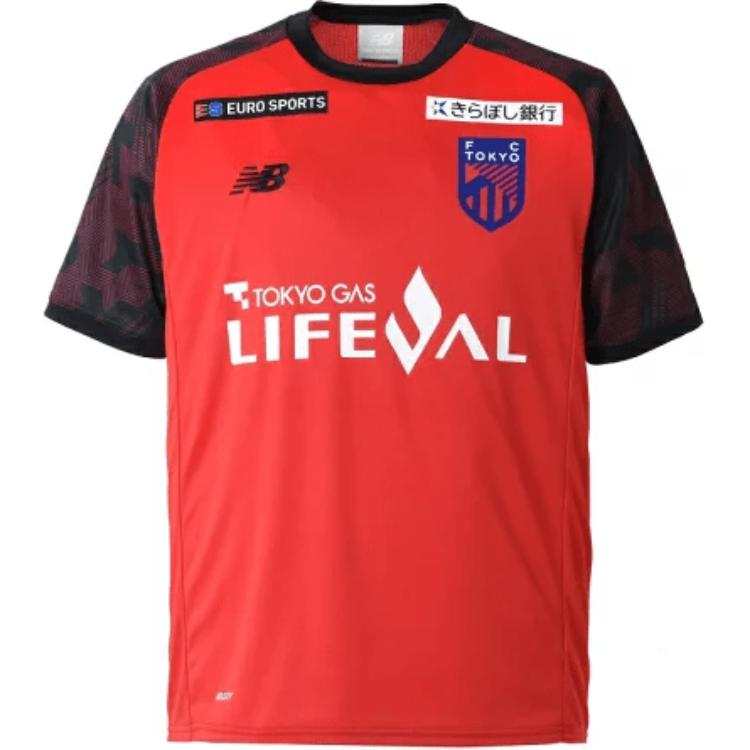 New Balance New Balance FC Tokyo FW24 T Shirt Unisex Red