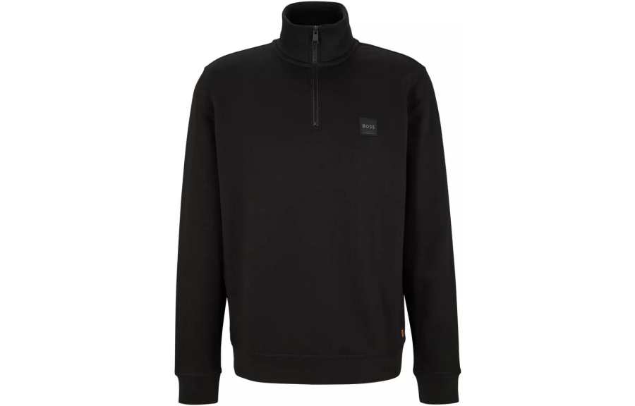 HUGO BOSS Hugo Boss high-neck half-zip sweatshirt