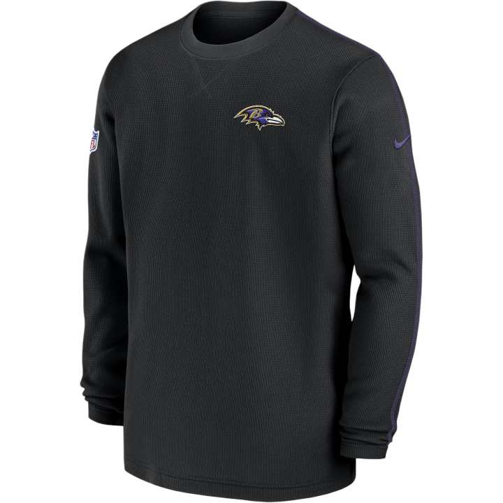 Nike Nike Baltimore Ravens Sideline Coach Men's Nike Nfl Long Sleeve Top