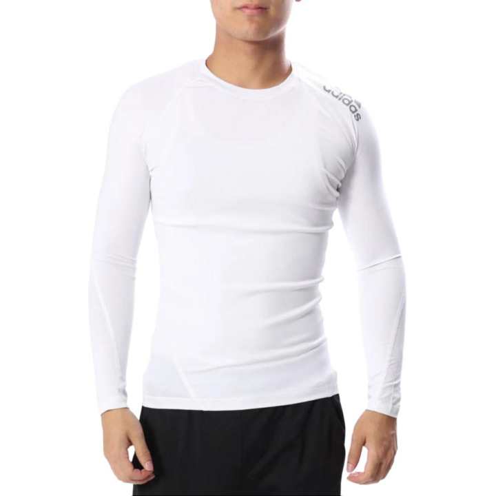 Adidas Adidas ALPHASKIN TEAM MODEL Kinetici Wrapping Climachool T Shirt Men's White