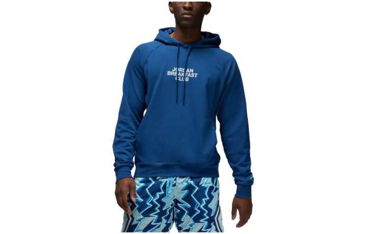 Jordan Jordan Sweatshirts Men's Blue Hooded Moderate Regular