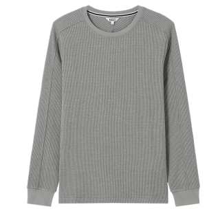 AIGLE T Shirts Men's Gray Crew Neck