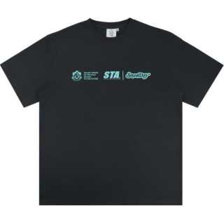Snowday x STA T Shirt Unisex Black Green Logo