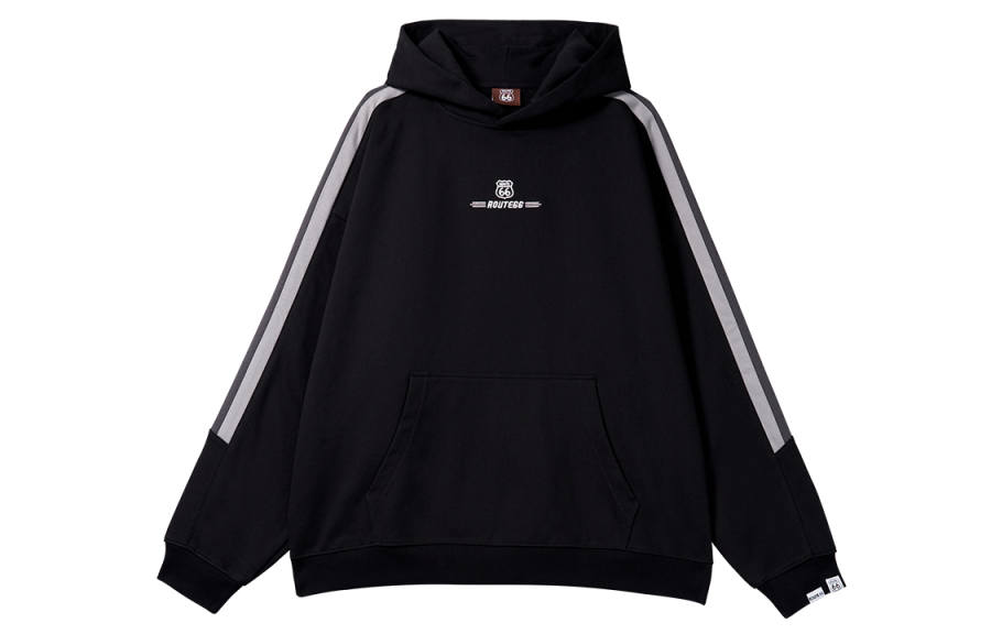 66/ROUTE 66 Sweatshirts Unisex Hooded Thickened Regular