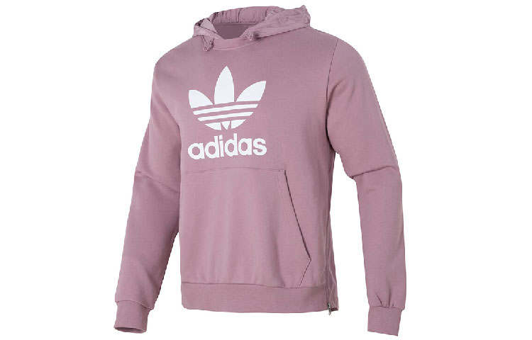 Adidas Originals Sweatshirts Men's Purple Hooded Moderate Other