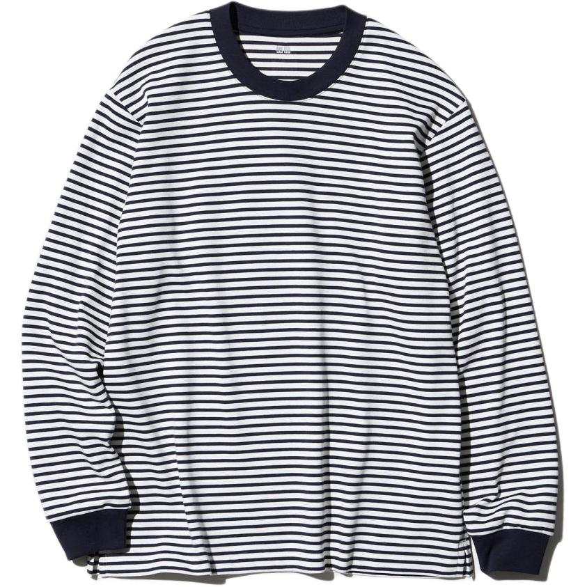 UNIQLO T Shirts Unisex White Crew Neck Moderate