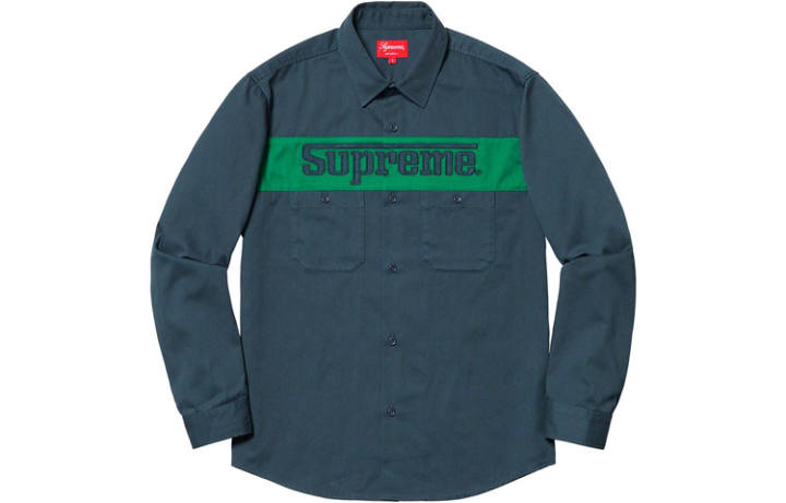Supreme Supreme Racing Logo Work Shirt