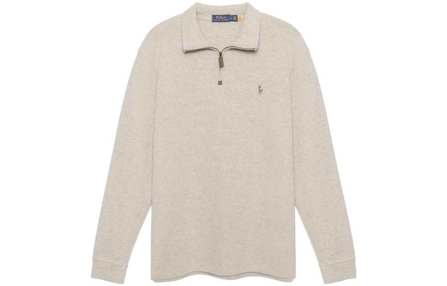 Polo Ralph Lauren Half-zip Logo Embroidered Sweatshirt