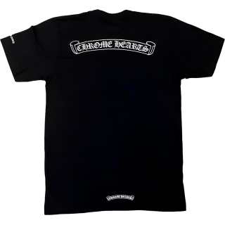 Chrome Hearts scroll-logo pocket T-shirt
