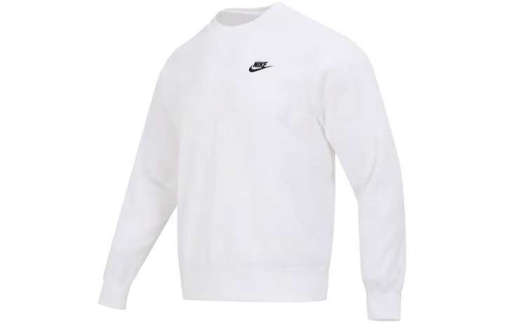 Nike Nike Sweatshirts Men's White Crew Neck Moderate Regular