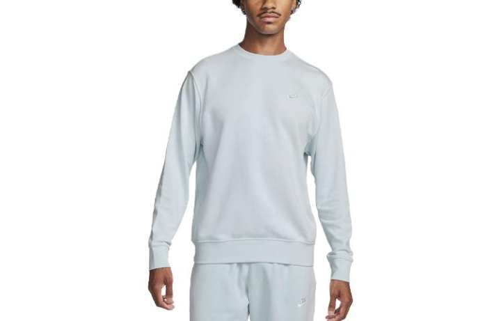 Nike Nike Sweatshirts Men's Light Blue Crew Neck Moderate Regular