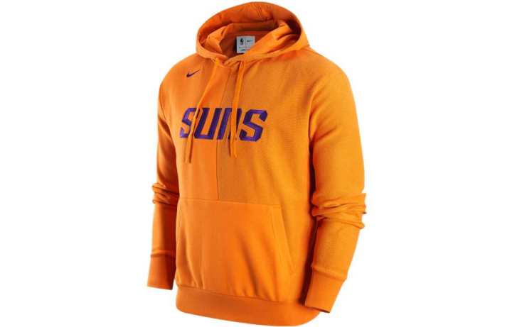 Nike Nike Sweatshirts Men's Orange Hooded Moderate Regular