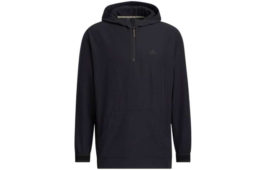 Adidas Adidas Sweatshirts Men's Black Hooded Moderate Regular