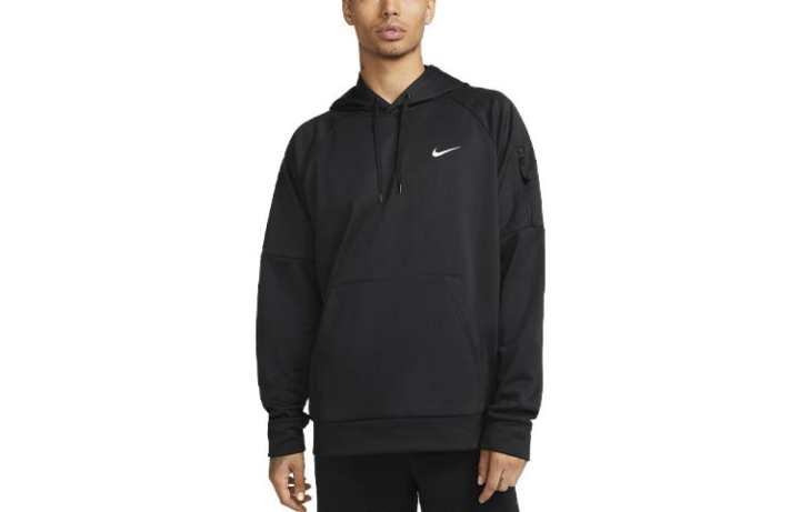 Nike Nike Sweatshirts Men's Black Hooded Moderate Regular