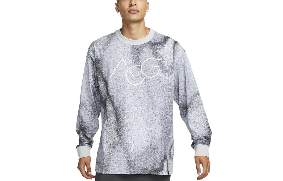 Nike Nike Nike Nike Men's Allover Print Long-Sleeve T-Shirt