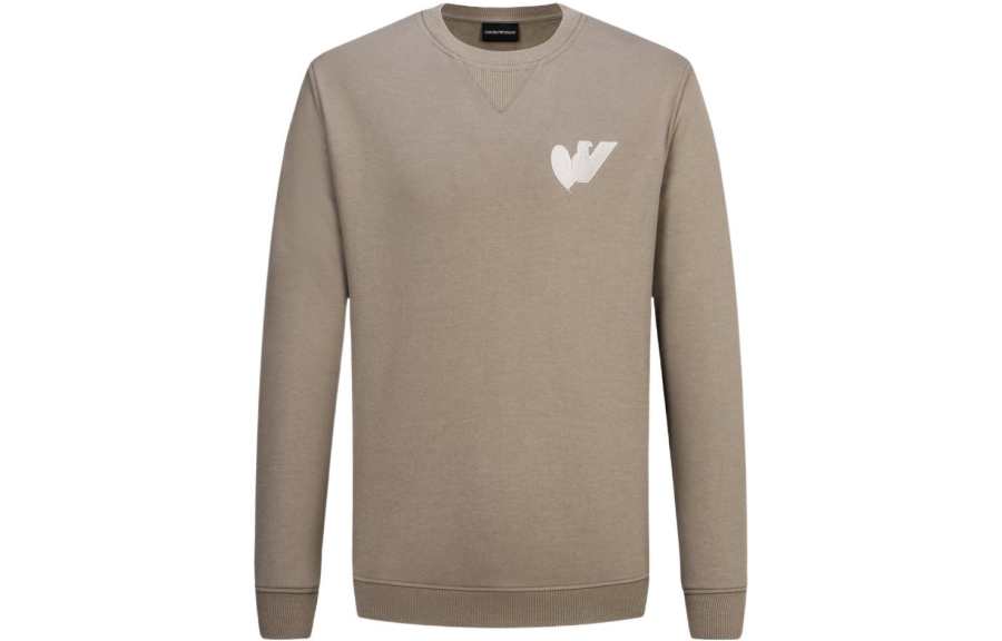 EMPORIO ARMANI FW22 Sweatshirt Men's Coffee