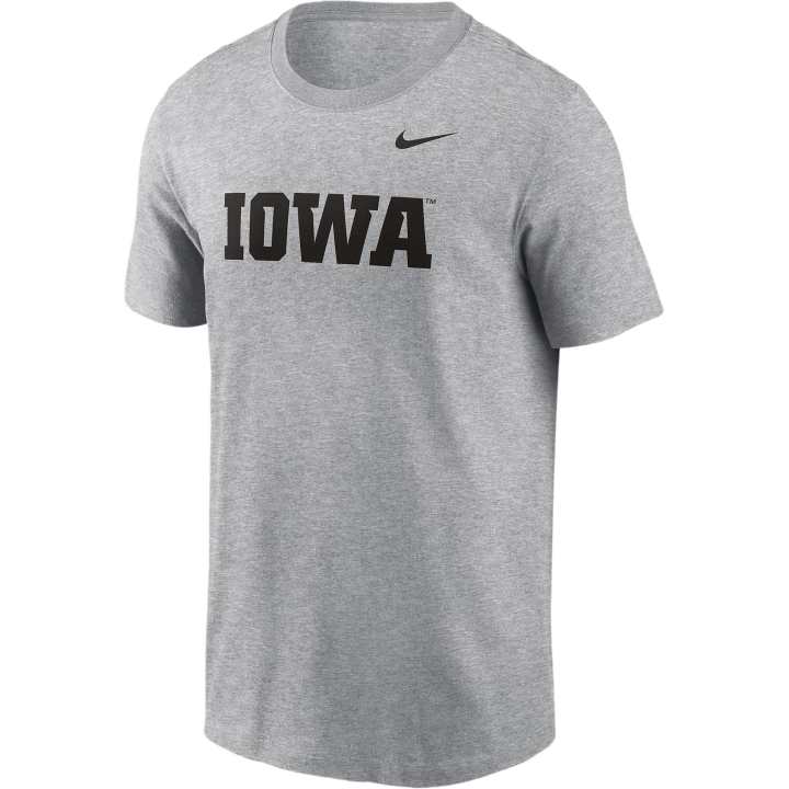 Nike Nike Iowa Hawkeyes Primetime Wordmark Men's Nike College T Shirt