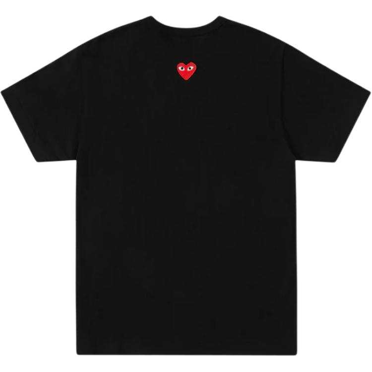 CDG Play CDG Play Heart Back Emblem T Shirt