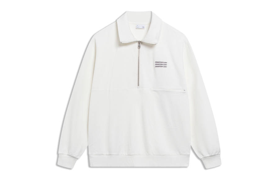 Li-Ning Li Ning CF Tracing Sweatshirt Unisex Ivory