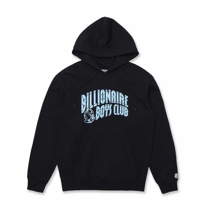 BILLIONAIRE BOYS CLUB Sweatshirts Unisex Black Hooded Moderate Regular