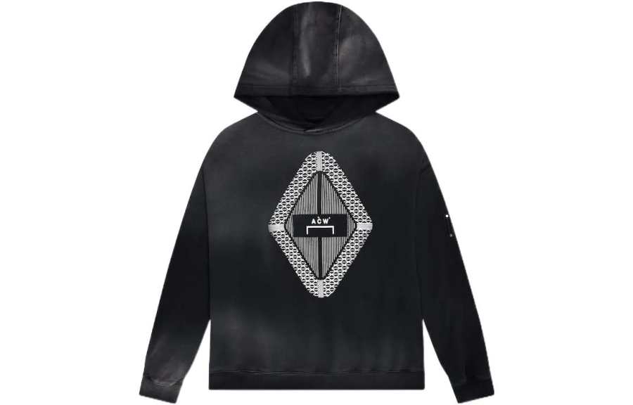 A-COLD-WALL* A-COLD-WALL* Gradient Logo-Printed Long-Sleeved Hoodie
