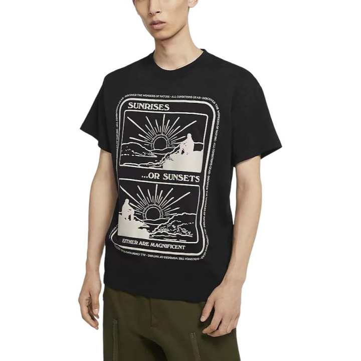 Nike Nike ACG 'Sunrise''Vortex' T Shirt Men's Black