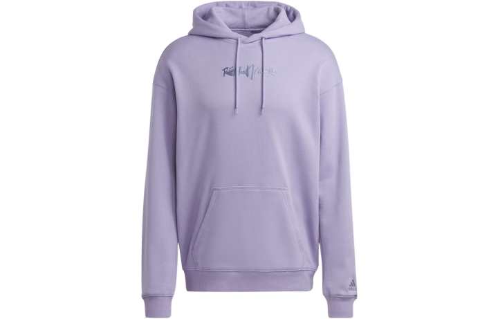 Adidas Adidas Sweatshirts Men's Purple Hooded Moderate Regular