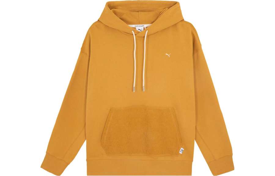 PUMA Sweatshirts Unisex Earth Yellow Hooded Moderate Other