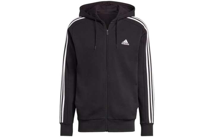 Adidas Adidas Essentials French Terry 3 Stripes Full Zip Hoodie