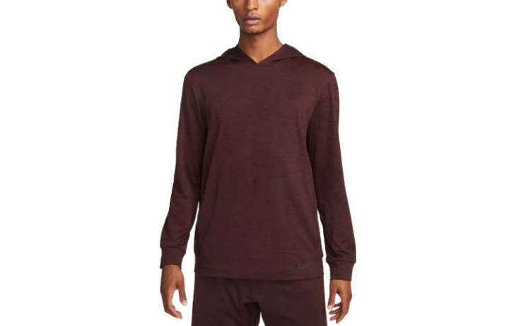 Nike Nike Sweatshirts Men's Burgundy Hooded Moderate Regular