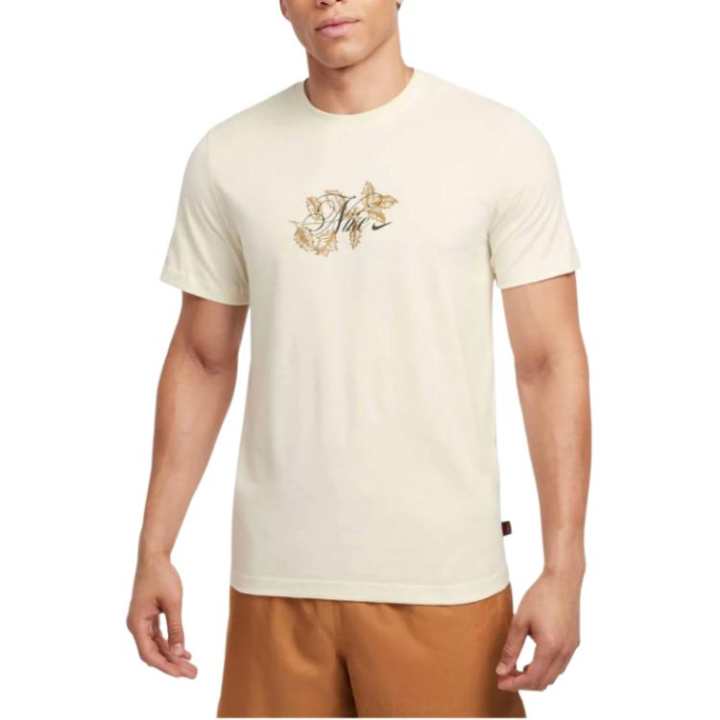 Nike Nike T Shirts Men's Beige Crew Neck