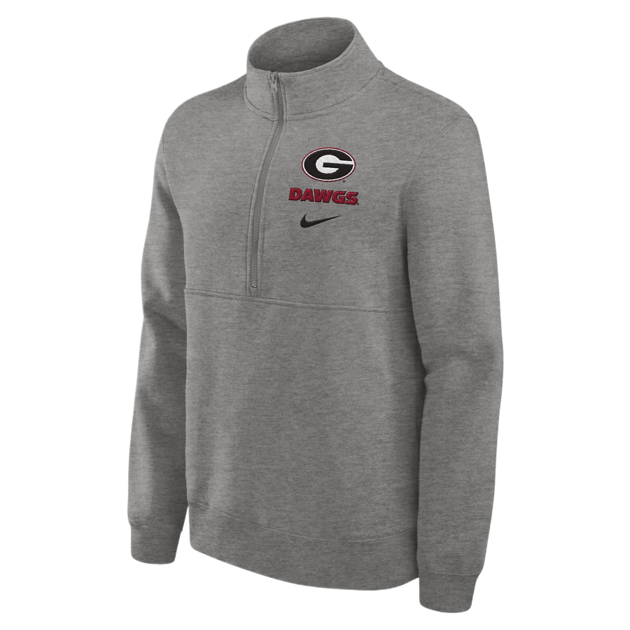 Nike Nike Georgia Bulldogs Primetime Club Men's Nike College 1/2-Zip Crew