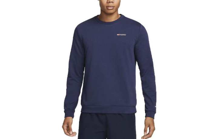 Nike Nike Dri FIT Track Club Sweatshirt Men's Marine Blue